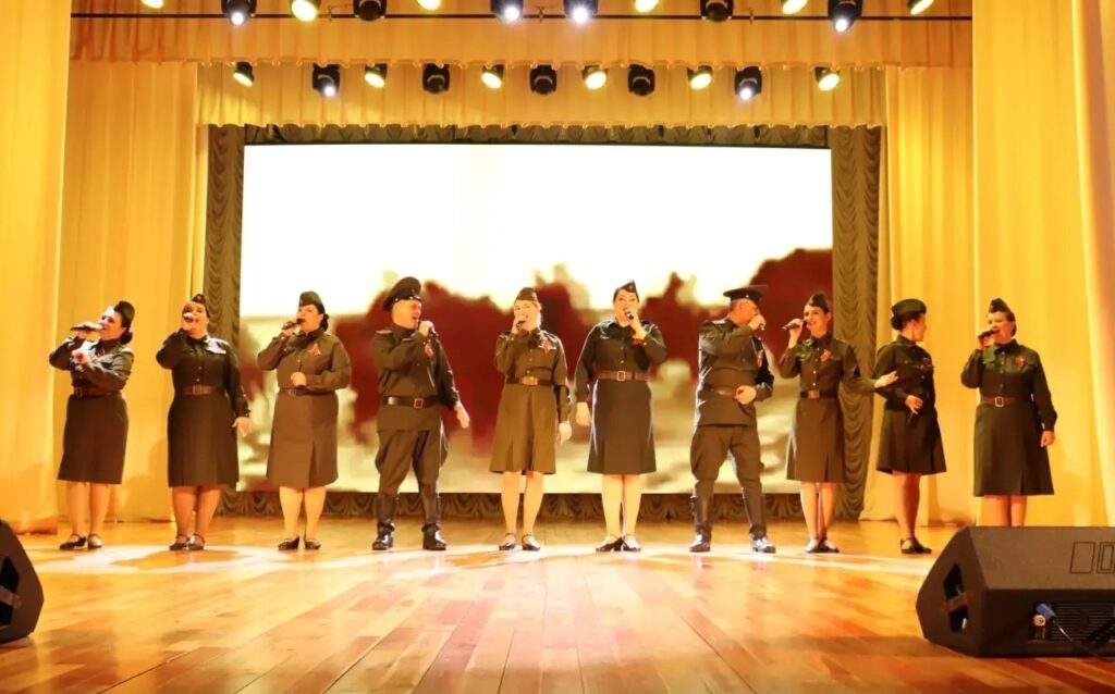 Концертная фронтовая бригада в Благодарненском центре культуры и досуга