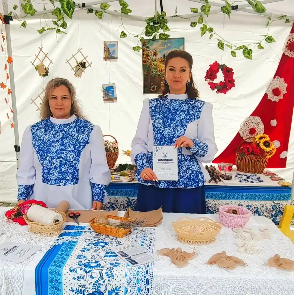 Мастера ТО «Братина» на фестивале православной культуры «Вера, Надежда, Любовь».