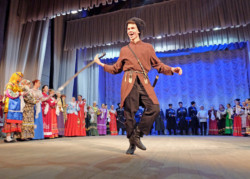 Показательный концерт участников Всероссийского семинара-практикума по казачьей культуре