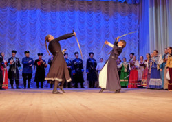 Показательный концерт участников Всероссийского семинара-практикума по казачьей культуре