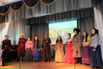 Отчётный концерт народного ансамбля «Вся Русь»