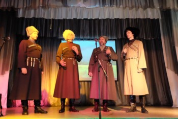 Отчётный концерт народного ансамбля «Вся Русь»