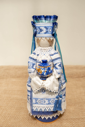 Кукла Барышня с самоваром