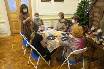 Мастер-класс по валянию из шерсти «Валенки на ёлку»