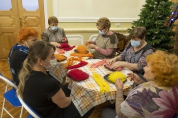 Мастер-класс по валянию из шерсти «Валенки на ёлку»